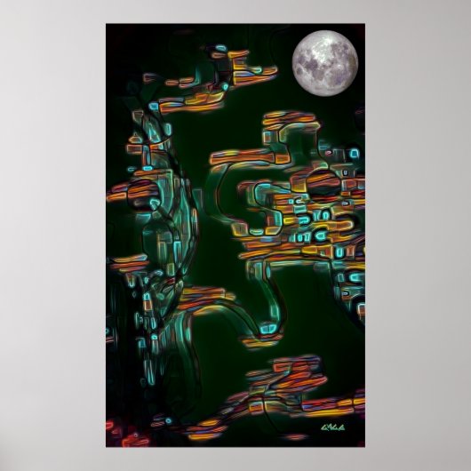 Mondschütze Poster (Vorne)