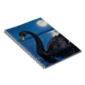 Mondschwimmen Notizblock (Rechte Seite)