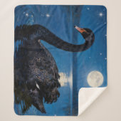 Mondschwimmen Sherpadecke (Vorderseite)