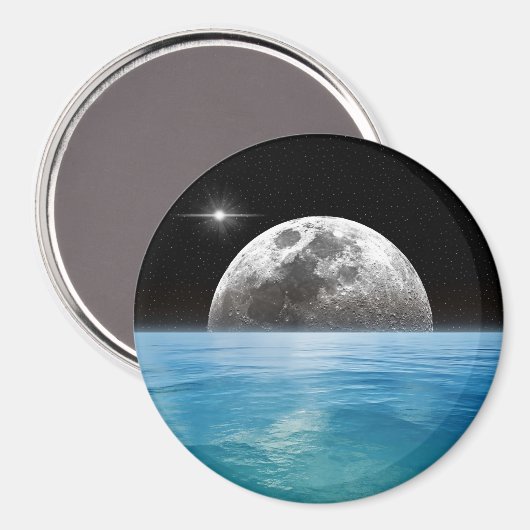 Mondsee Magnet (Vorderseite/Rückseite)