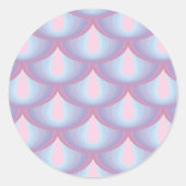 Mondstein-Aufkleber Runder Aufkleber (Vorderseite)