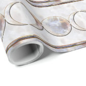 Mondstein Dreifacher Mond Geschenkpapier (Rolleneckpunkt)
