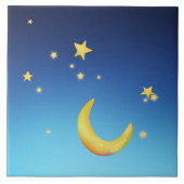 Mondsterne Fliese (Vorderseite)