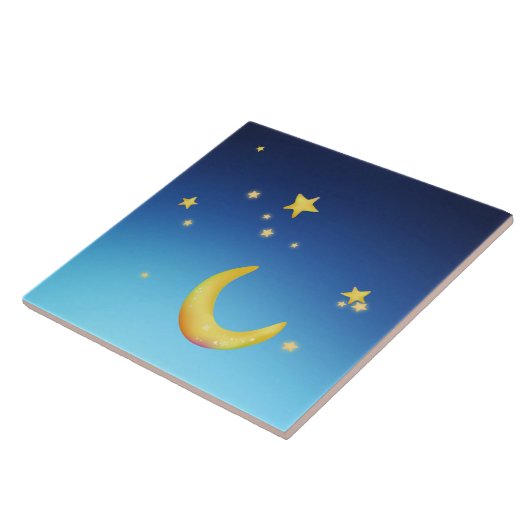 Mondsterne Fliese (Seite)