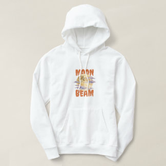 Mondstrahl Himmelsmondlicht Design Hoodie