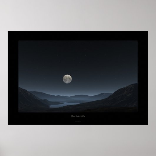 Mondsuechtig Poster (Vorne)