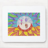 Mondsun-Entwurf Mousepad (Vorne)