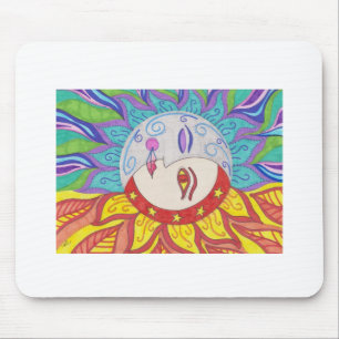 Mondsun-Entwurf Mousepad