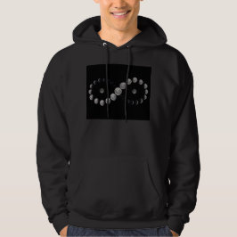 Mondsymbol in Unendlichkeit Hoodie
