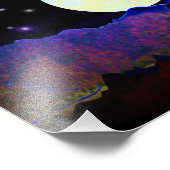 Mondtal Fotodruck (Ecke)