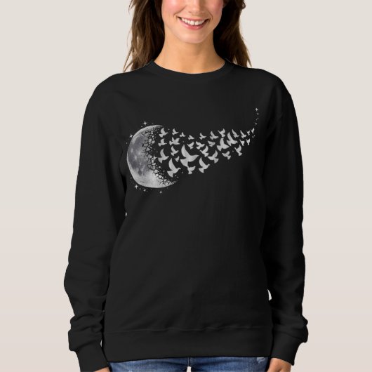Mondtaube Sweatshirt (Vorderseite)