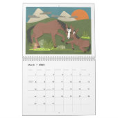 Mondtierkreis-Tier-Kalender Kalender (Mär 2026)