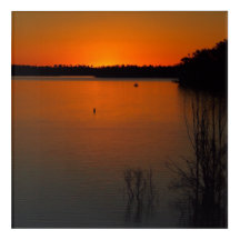 Monduraler Sonnenuntergang Acrylwand Kunst