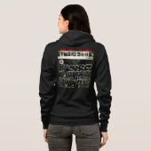 Mondwurzelstudio586b plus Rauschen Hoodie (Schwarz voll)