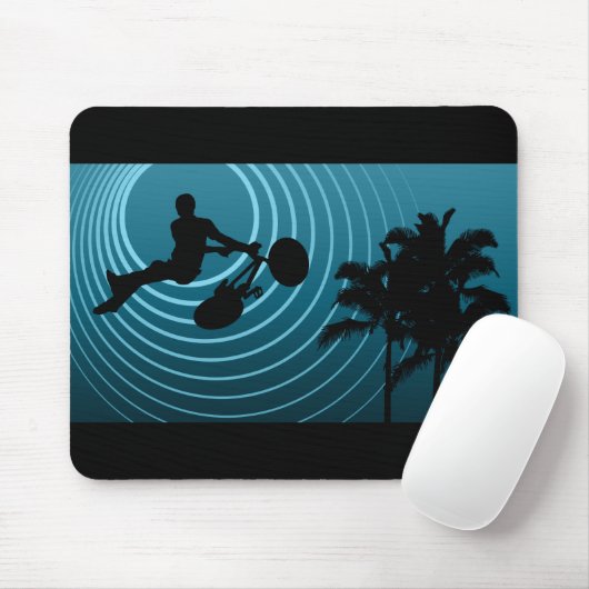 Mondzyklen Mousepad (Mit Mouse)