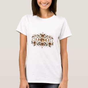 Mondzyklus-Kamm bei Mitternacht T-Shirt