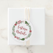 Monégasque Monaco Frohe Weihnachten, Custom Geschenkanhänger (Beispiel)