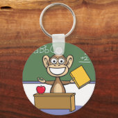 Moneky Teacher Schlüsselanhänger (Vorderseite)