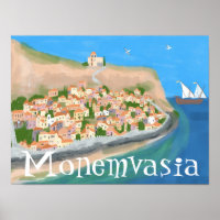 MONEMVASIA GRIECHENLAND Insel Kunst, Dichtung und