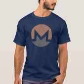Monero "Lightspeed" Shirt - (dunkle Version) (Vorderseite)