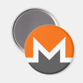 Monero Magnet (Vorderseite/Rückseite)