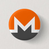 Monero (XMR) Crypto Button (Vorderseite)