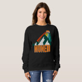 Monero Xmr Krypto Monte San Giorgio Sweatshirt (Vorne ganz)