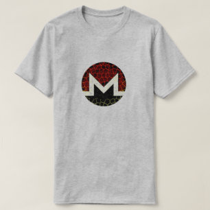 Monero (XMR) Schlüssel - geänderter Logo-T - Shirt