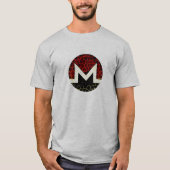 Monero (XMR) Schlüssel - geänderter Logo-T - Shirt (Vorderseite)