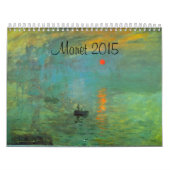 Monet 2015 Französischer Kunstkalender Kalender (Titelbild)