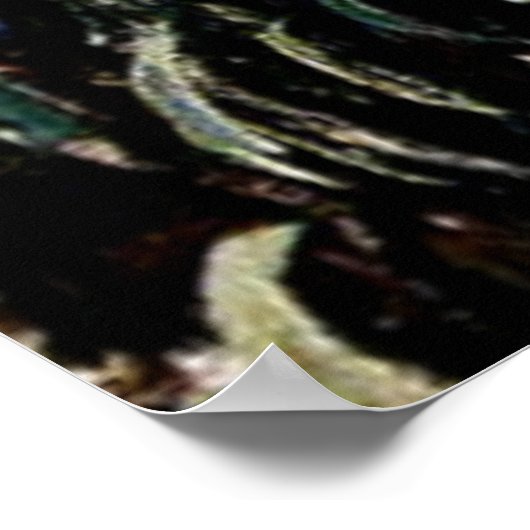 Monet - Agapanthus, Fine Art, Poster (Ecke)