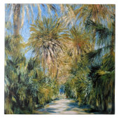 Monet - Algier, der Garten von Essai Fliese (Vorderseite)