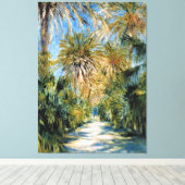 Monet - Algiers, der Garten von Essai Leinwanddruck (Insitu (Holzboden))