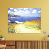 Monet - Alley Near Pourville, Leinwanddruck (Insitu (Wohnzimmer))