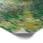 Monet and Her Son by Claude Monet Poster (Ecke)