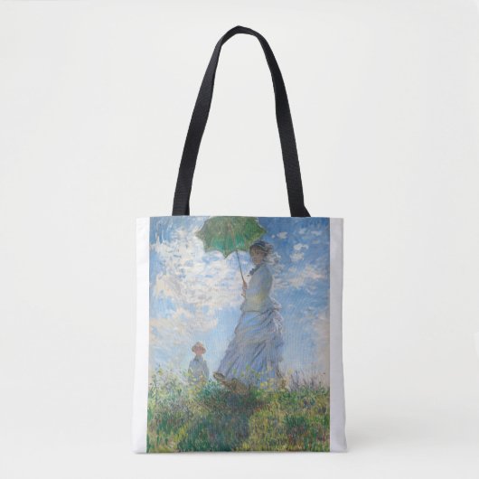 Monet and Her Son by Claude Monet Tasche (Vorderseite)