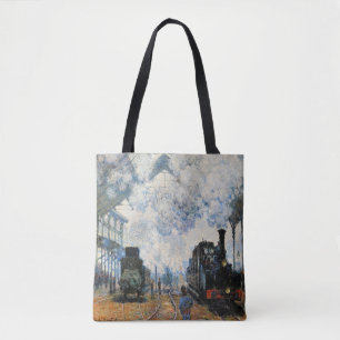Monet - Ankunft des Zuges der Normandie, Tasche