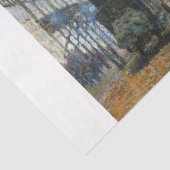 Monet - Anreise zur Normandie Bahn Entdeckungsreis Seidenpapier (Detail)