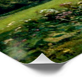 Monet - Ansicht in Rouelles Le Havre Poster (Ecke)