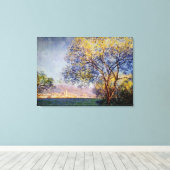 Monet - Antibes am Morgen Leinwanddruck (Insitu (Holzboden))