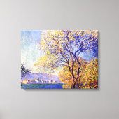 Monet - Antibes aus den Salis Gardens gesehen, Leinwanddruck (Vorderseite)