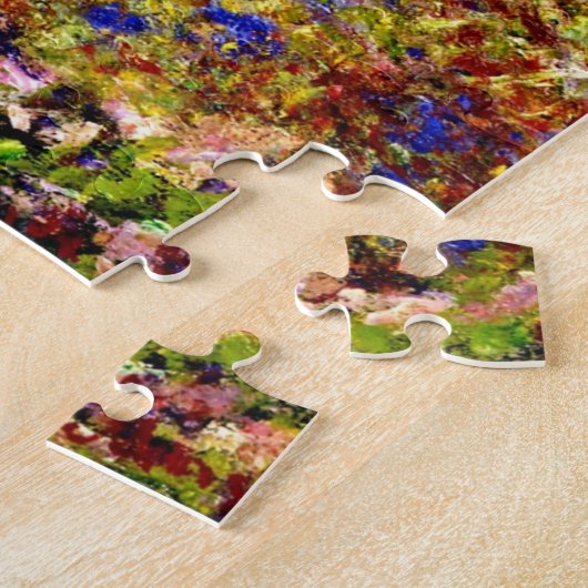 Monet - Antibes aus den Salis Gardens Puzzle (Seite)