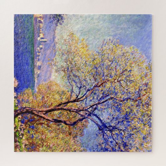 Monet - Antibes aus den Salis Gardens Puzzle (Horizontal)