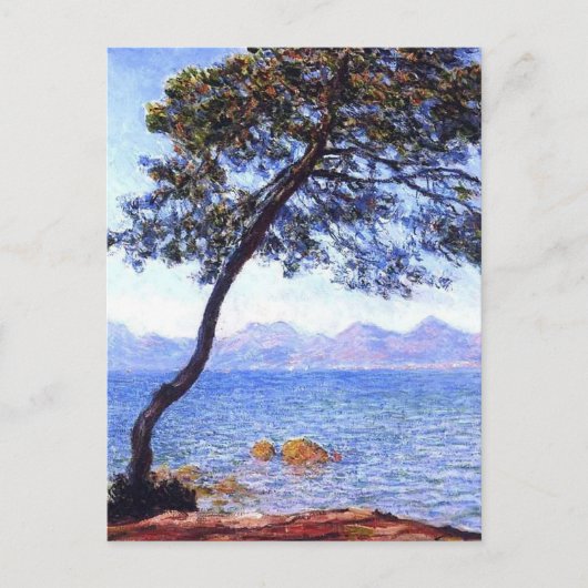 Monet Antibes Postkarte (Vorderseite)