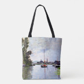 Monet - Argenteuil, aus dem kleinen Arm der Seine Tasche (Rückseite)