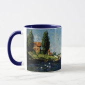 Monet - Argenteuil, berühmtes Gemälde, Tasse (Links)