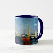 Monet - Argenteuil, berühmtes Gemälde, Tasse (VorderseiteRechts)