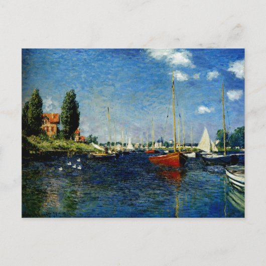 Monet - Argenteuil Postkarte (Vorderseite)