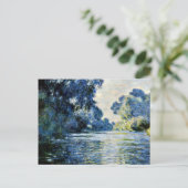 Monet - Arm der Seine in Giverny Postkarte (Stehend Vorderseite)