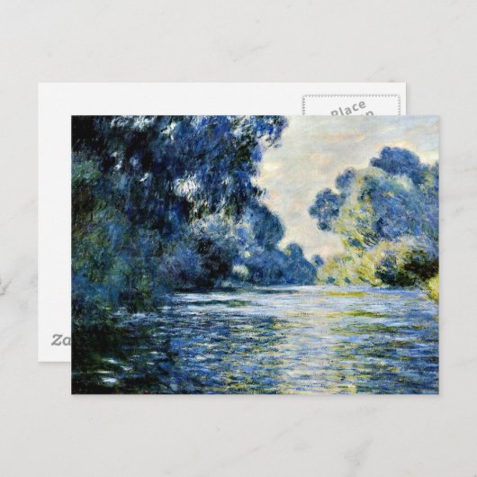 Monet - Arm der Seine in Giverny Postkarte (Vorne/Hinten)